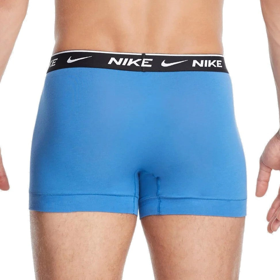 Nike Mens Everyday Cotton Stretch Trunks 2-Pack - Star Blue & Uni Red White