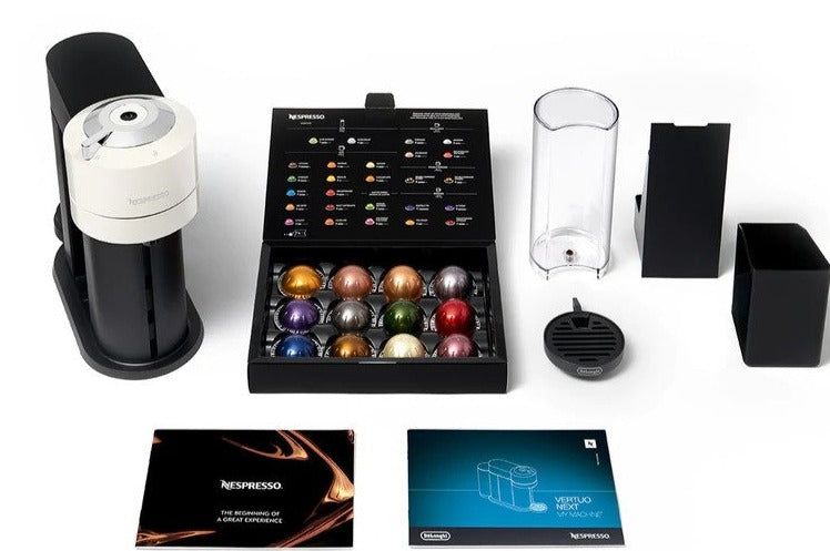 DéLongh1.1L Vertuo Next Nespresso Coffee Machine - White ENV120W