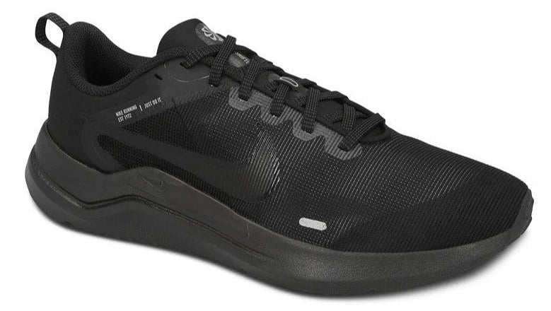 Nike Men's Downshifter 12 Running Shoes - Black/Dark Smoke Grey