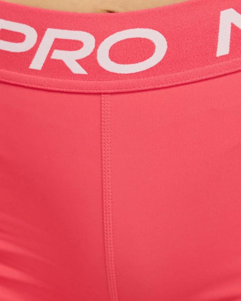 Nike Women's Pro 3" Shorts - Aster Pink/White