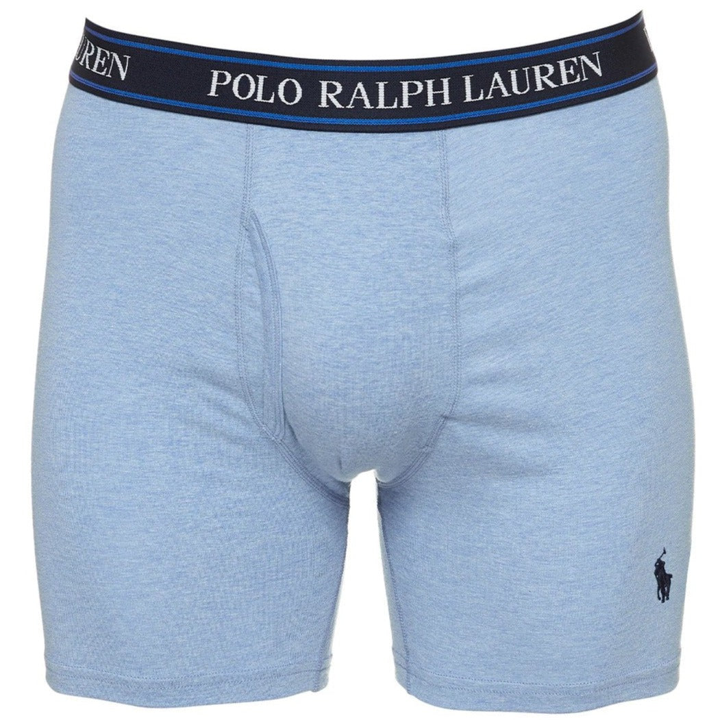 Polo Ralph Lauren Breathable Mesh Boxer Briefs 3-Pack - Red/Heather