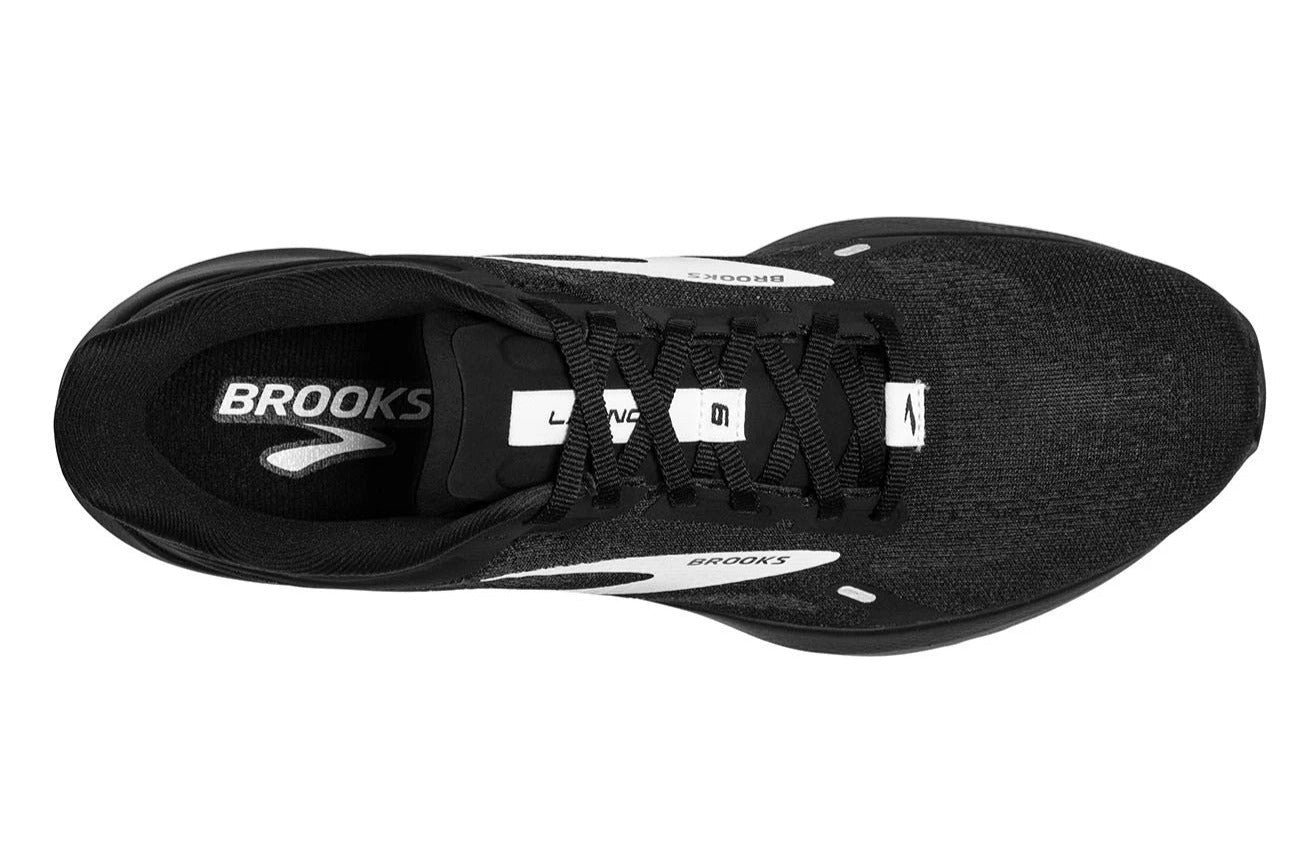 Brooks Men's Launch 9 Running Shoes - Black/White