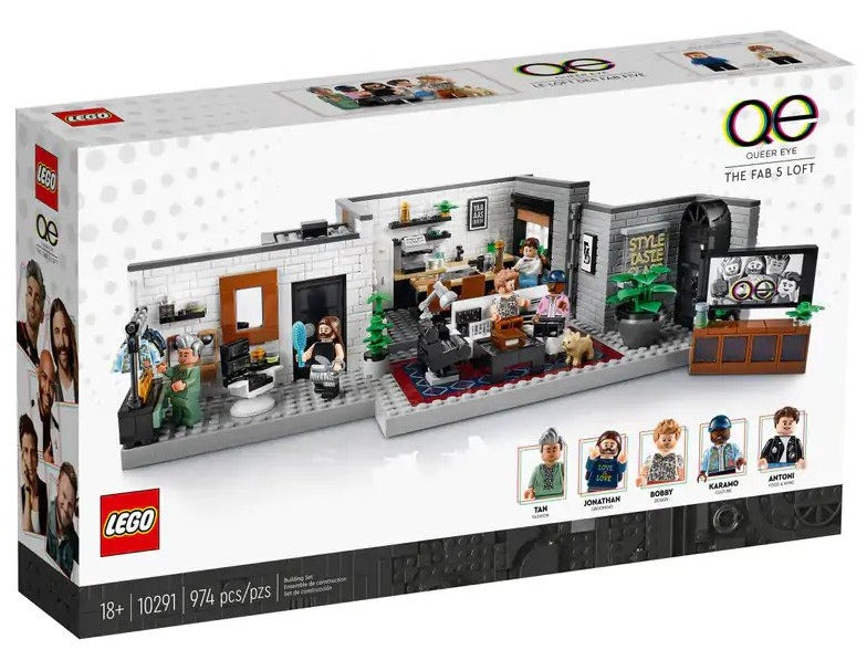 LEGO Icons Queer Eye The Fab 5 Loft 10291