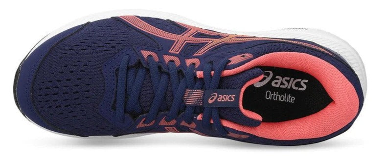 ASICS Women's GEL-Contend 8 Running Shoes - Indigo Blue/Papaya