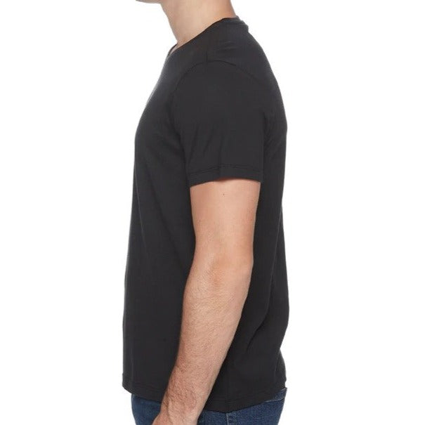 Calvin Klein Men's Prima Cotton Crew Tee / T-Shirt / Tshirt - Black Beauty