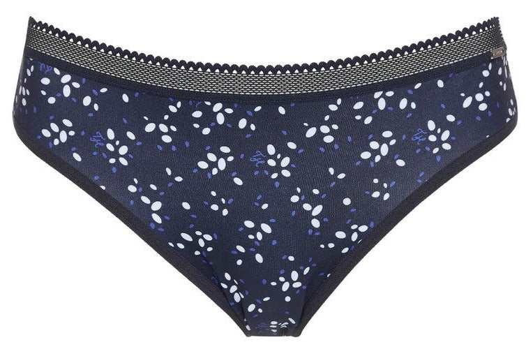 Tommy Hilfiger Women's Brushed Microfibre Bikini Briefs 3-Pack - Falling Petals