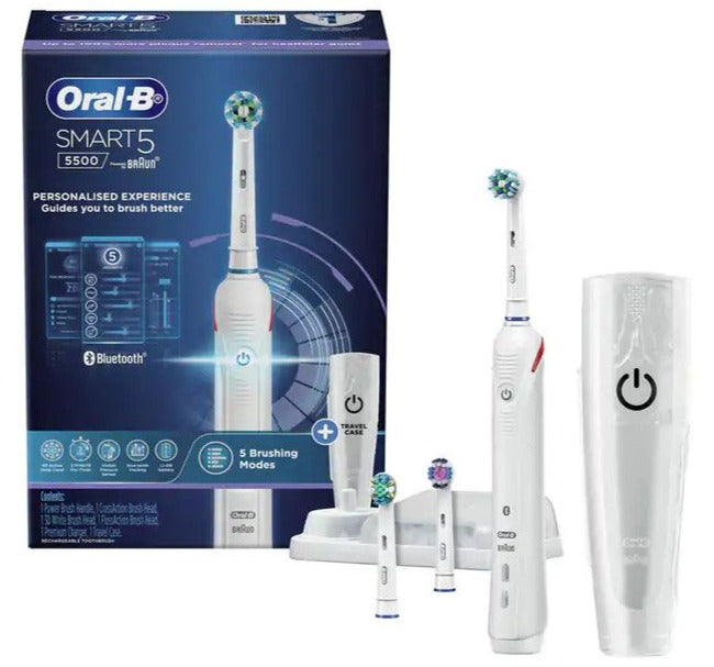 Oral-B Smart 5500 Electric Toothbrush - White