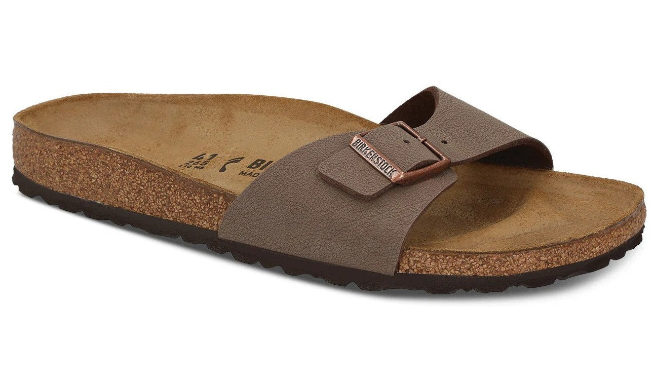 Birkenstock Unisex Madrid Narrow Fit Sandals - Mocca