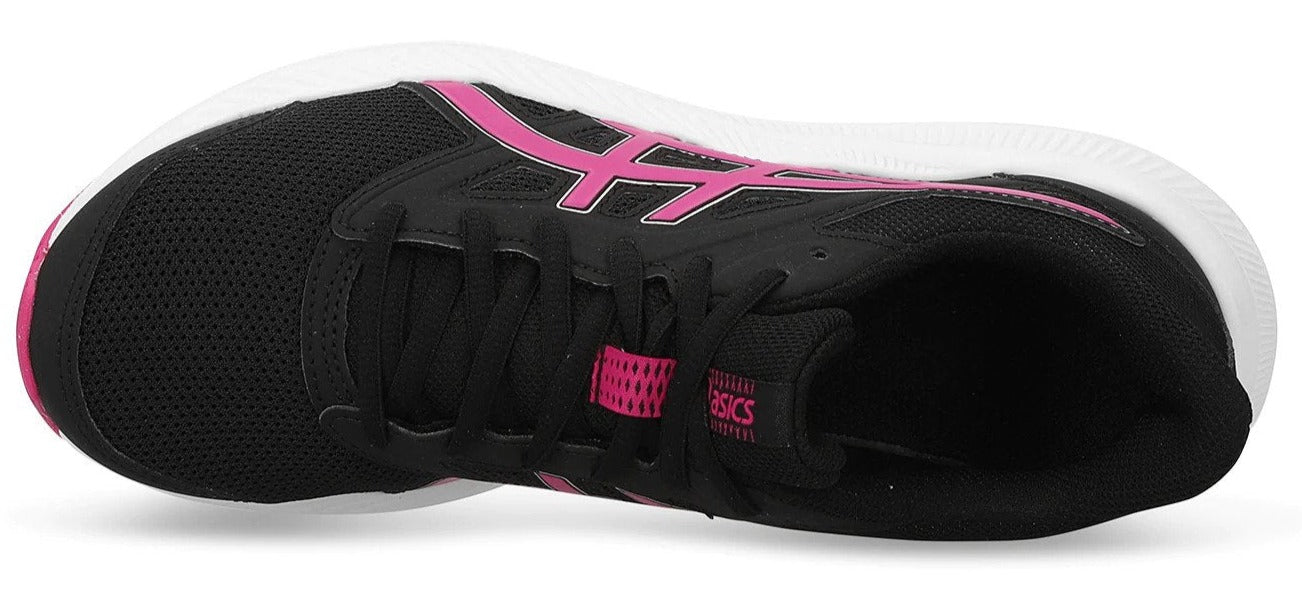 ASICS Women's Jolt 4 Running Shoes - Black/Pink Rave