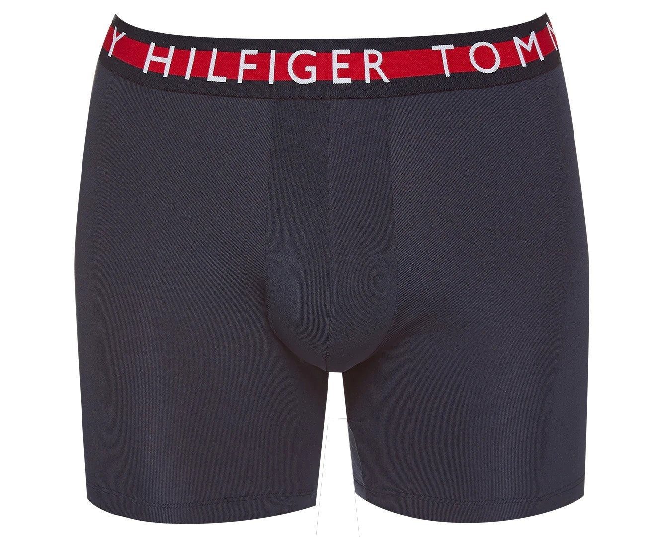 Tommy Hilfiger Mens Heritage Micro Rib Boxer Briefs 3-Pack - Navy