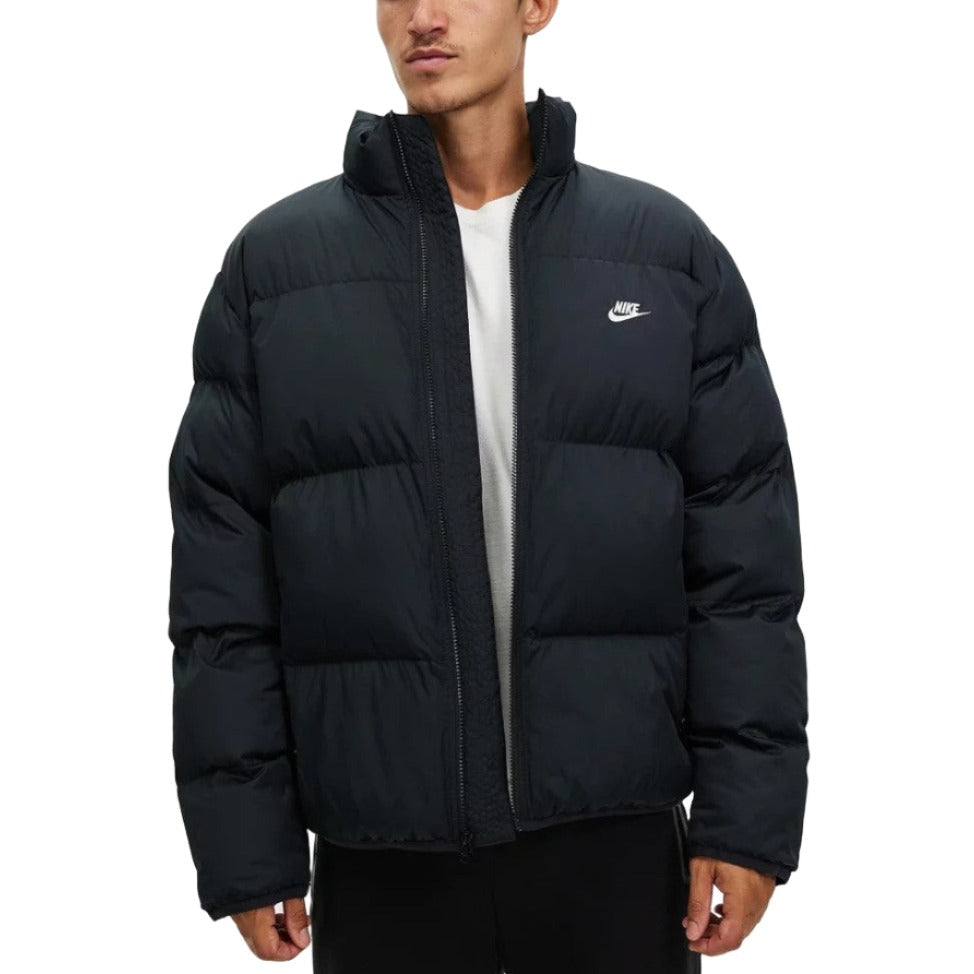 Nike Mens Sportswear Club Puffer Jacket - Black/White