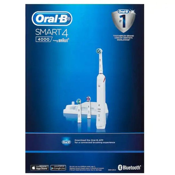 Oral-B Smart Series 4000 White Electric Toothbrush