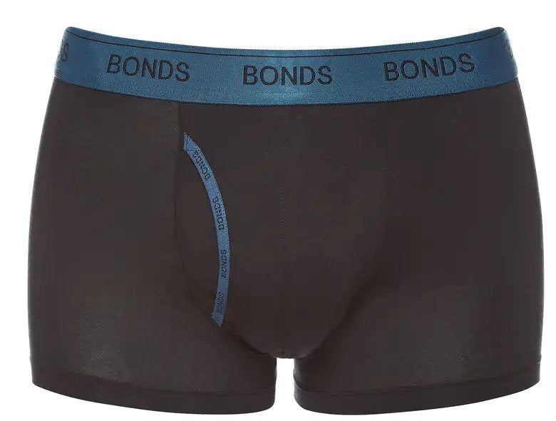 Bonds Men's Guyfront Trunks 3-Pack - Black/Blue