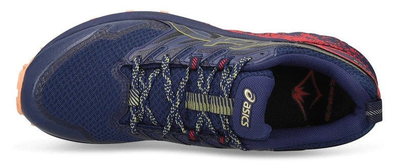 ASICS Men's GEL-Trabuco Terra Running Shoes - Indigo Blue/Olive Oil