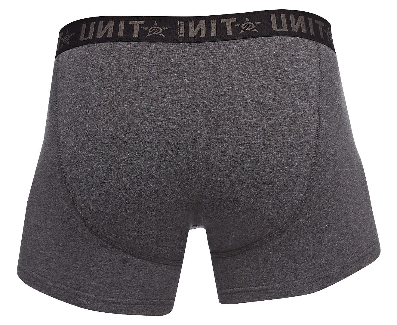 Unit Men's Day To Day Boxer Brief 3-Pack - Black/Grey