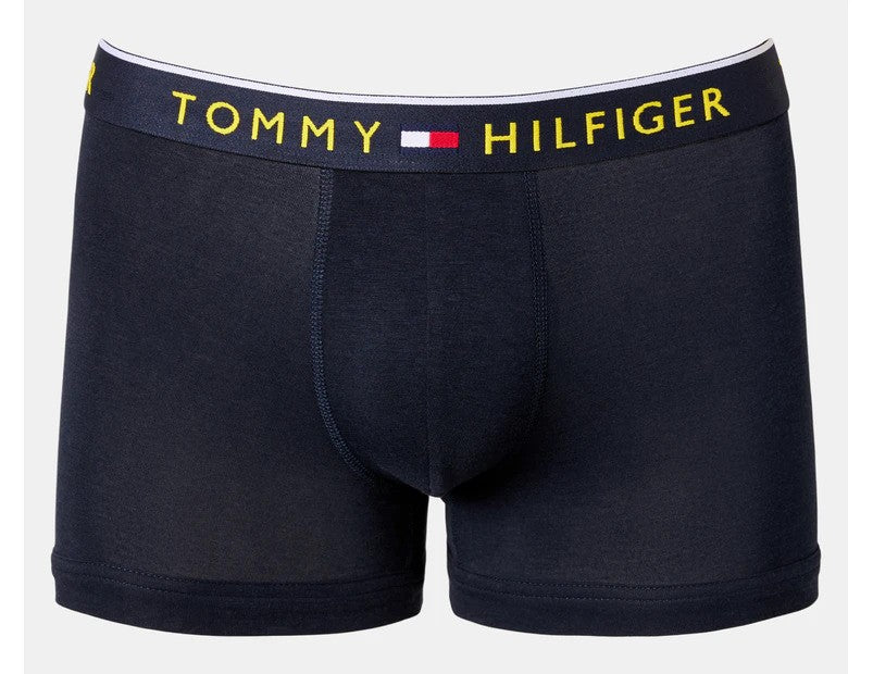 Tommy Hilfiger Men's Smooth Stretch Trunks 3-Pack - Navy