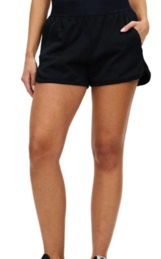 Under Armour Women Journey Rib Shorts - Black/Black