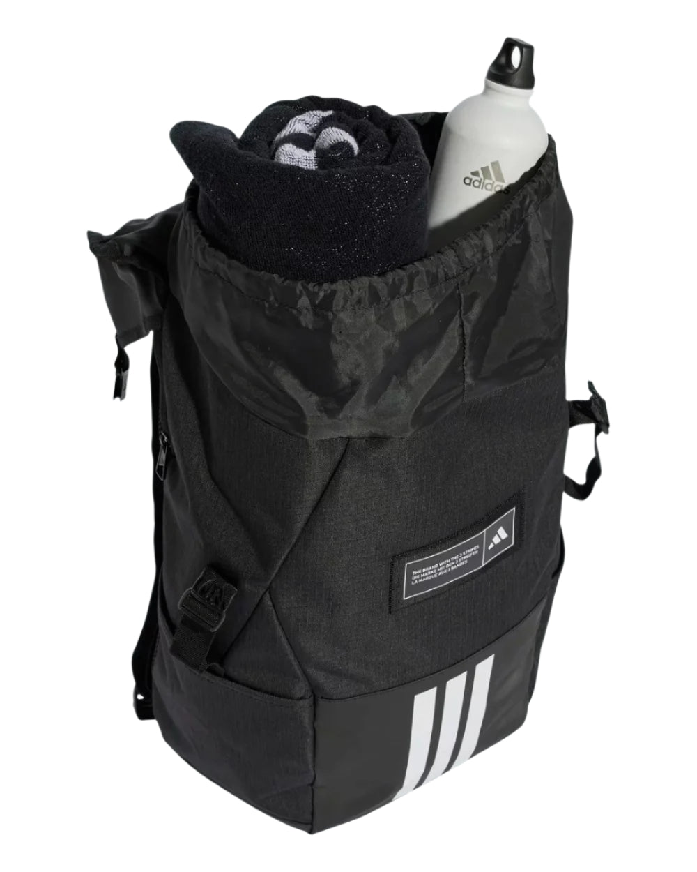 Adidas 4ATHLTS Camper Backpack - Black/ White