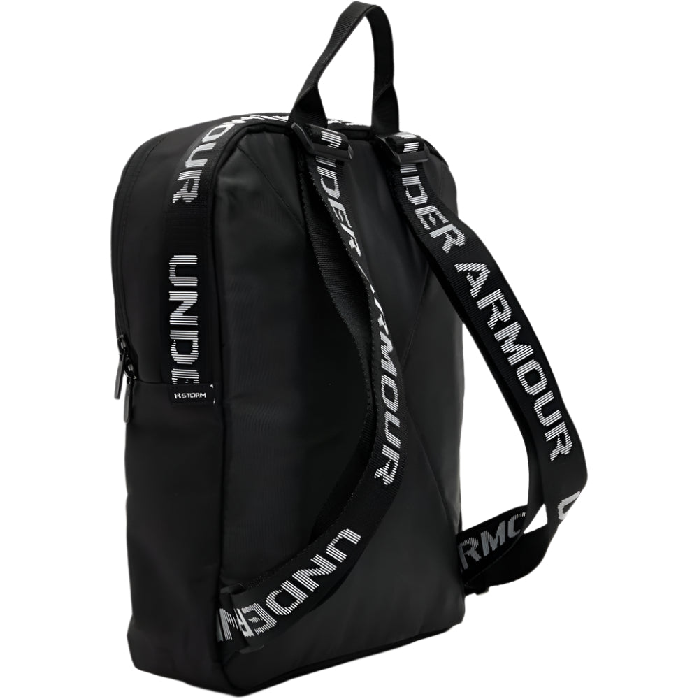 Under Armour Loudon Small Backpack - Black/ White