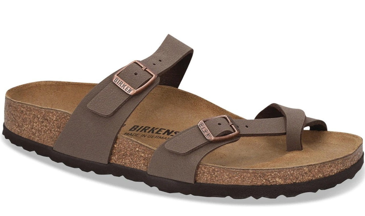 Birkenstock Unisex Mayari Narrow Fit Sandals - Mocca