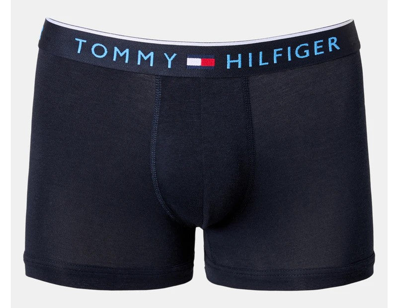 Tommy Hilfiger Men's Smooth Stretch Trunks 3-Pack - Navy