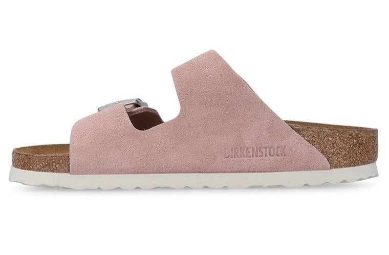 Birkenstock Women's Arizona Narrow Fit Soft Footbed Sandals - Pink Clay