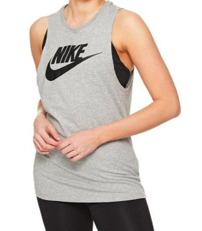 Nike Sportswear Women's Futura Muscle Tank - Dark Grey Heather