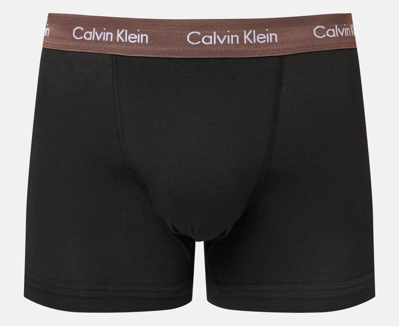 Calvin Klein Men's Cotton Stretch Trunks 3-Pack - Black