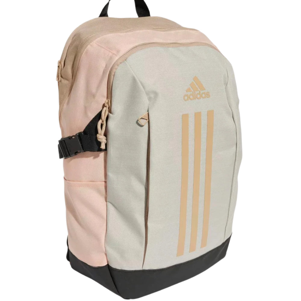 Adidas Power Backpack - Wonder Alumina/ Powder Coral/ Warm Sandstone