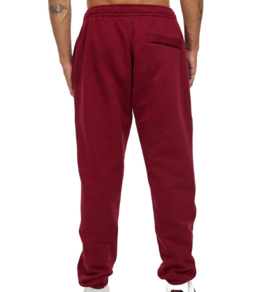 Nike Mens Sportswear Club Fleece Stacked Graphic Pants - Team Red/Orange