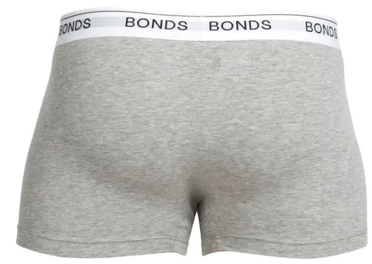 Bonds Men's Guyfront Trunks 3-Pack - Grey Marle