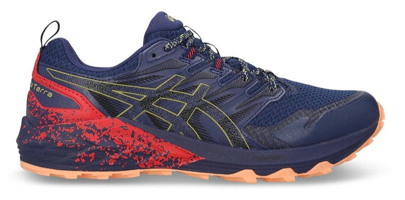 ASICS Men's GEL-Trabuco Terra Running Shoes - Indigo Blue/Olive Oil