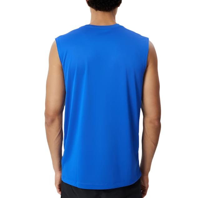 Nike Mens Dri-FIT Legend Sleeveless Fitness T-Shirt Tee - Game Royal/Black