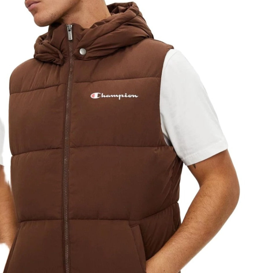 Champion Mens Rochester Athletic Puffer Vest - Charlie Brown