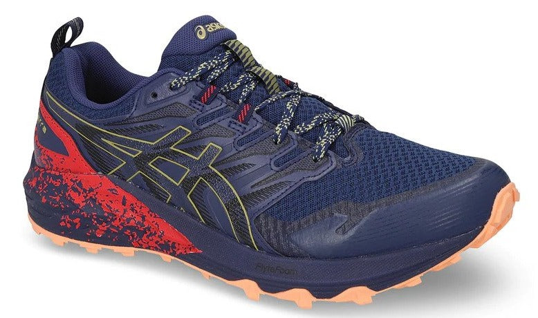 ASICS Men's GEL-Trabuco Terra Running Shoes - Indigo Blue/Olive Oil