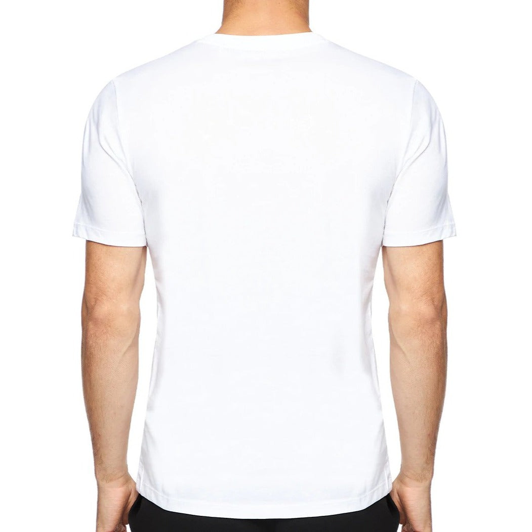 Hugo Boss Men's Dzokis Tee / T-Shirt / Tshirt - White/Red/Black