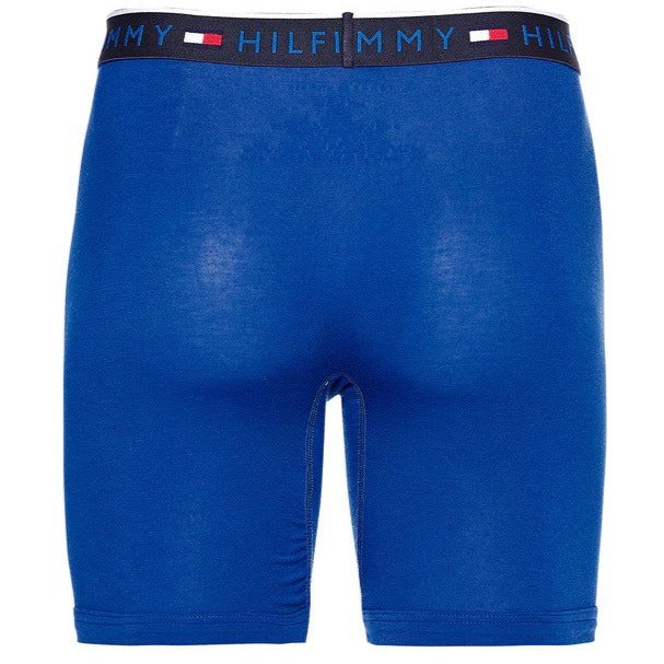 Tommy Hilfiger Men's Luxe Stretch Boxer Brief 3-Pack - Cobalt/Multi