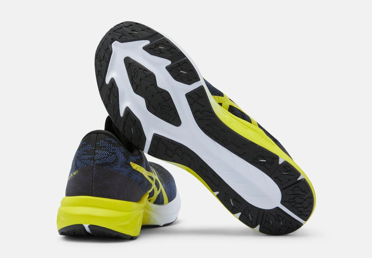 ASICS Men’s DynaBlast 3 Running Shoes - Black/Lime Zest