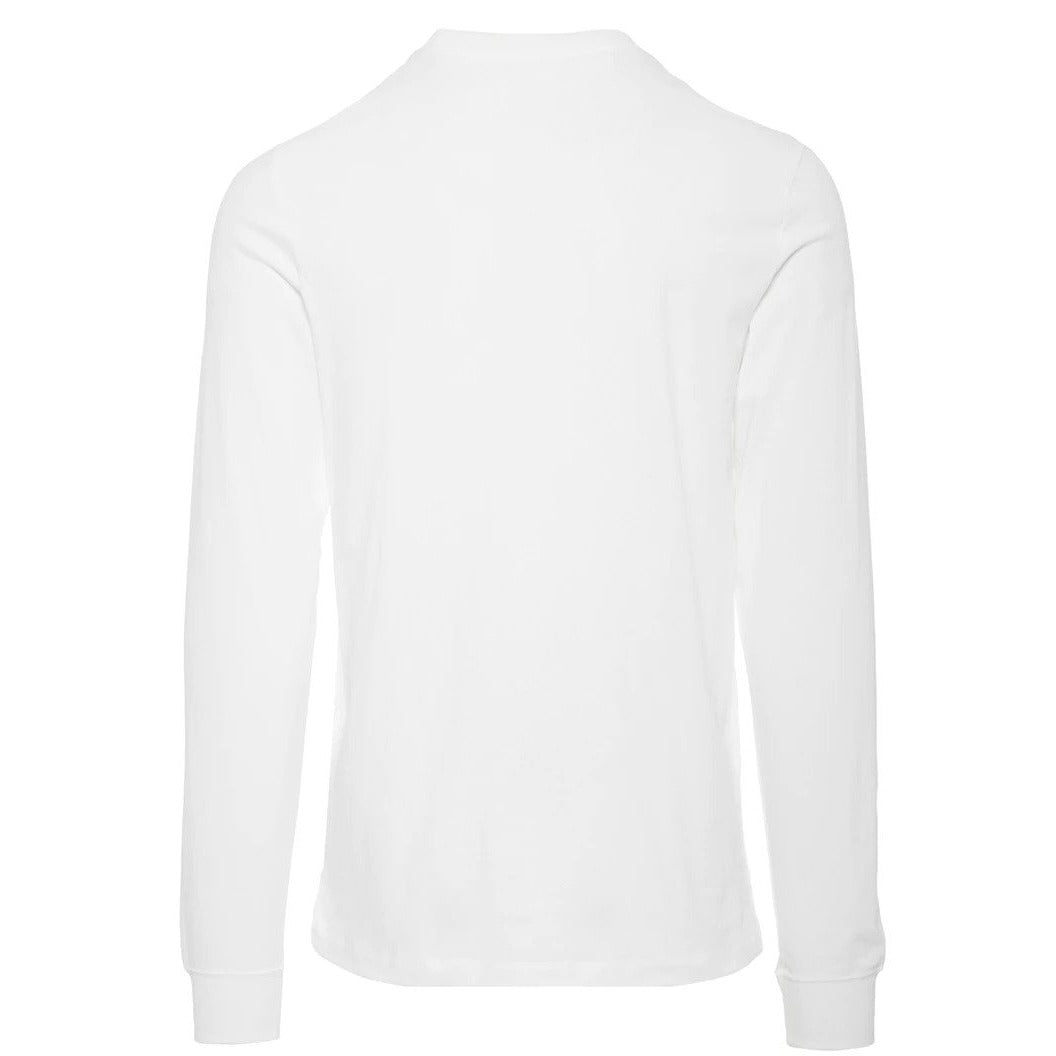 Nike Sportswear Mens Club Long Sleeve Tee / T-Shirt / Tshirt - White