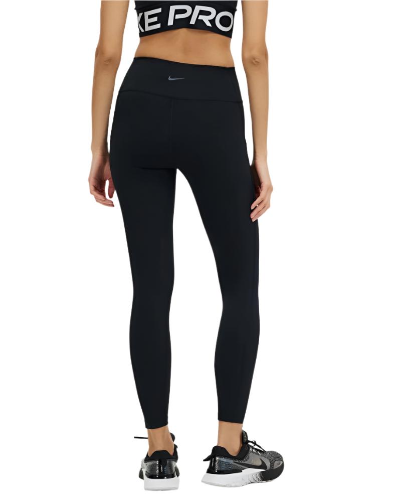 Nike Women's Dri-FIT One High-Rise 7/8 Pocket Tights - Black/Black