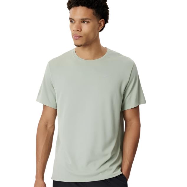 Nike Mens Dri-FIT UV Miler Short Sleeve T-Shirt - Jade Horizon/Reflective Silver