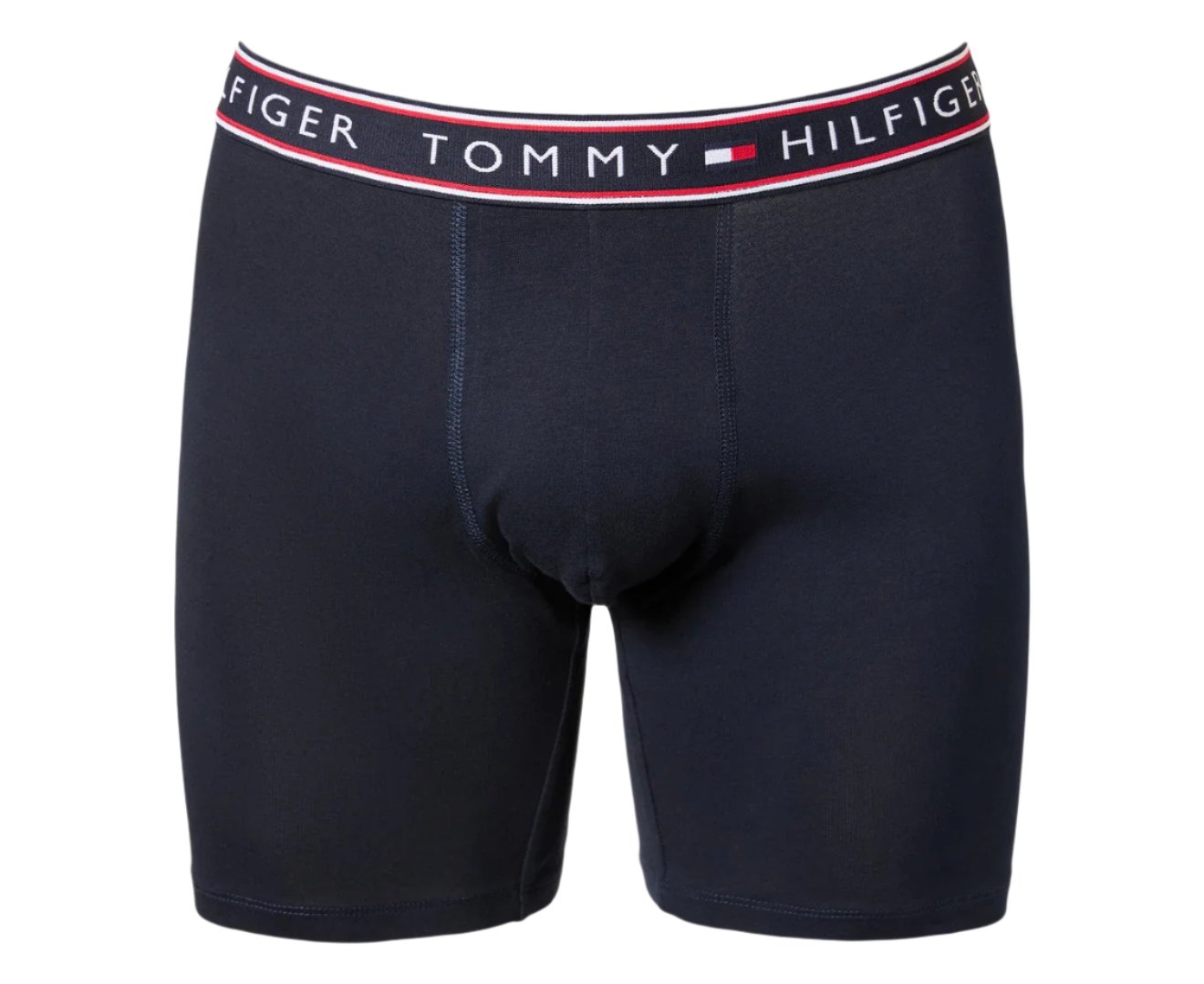 Tommy Hilfiger Men's Cotton Stretch Boxer Briefs 3-Pack - Evergreen/Blue/Midnight Blue