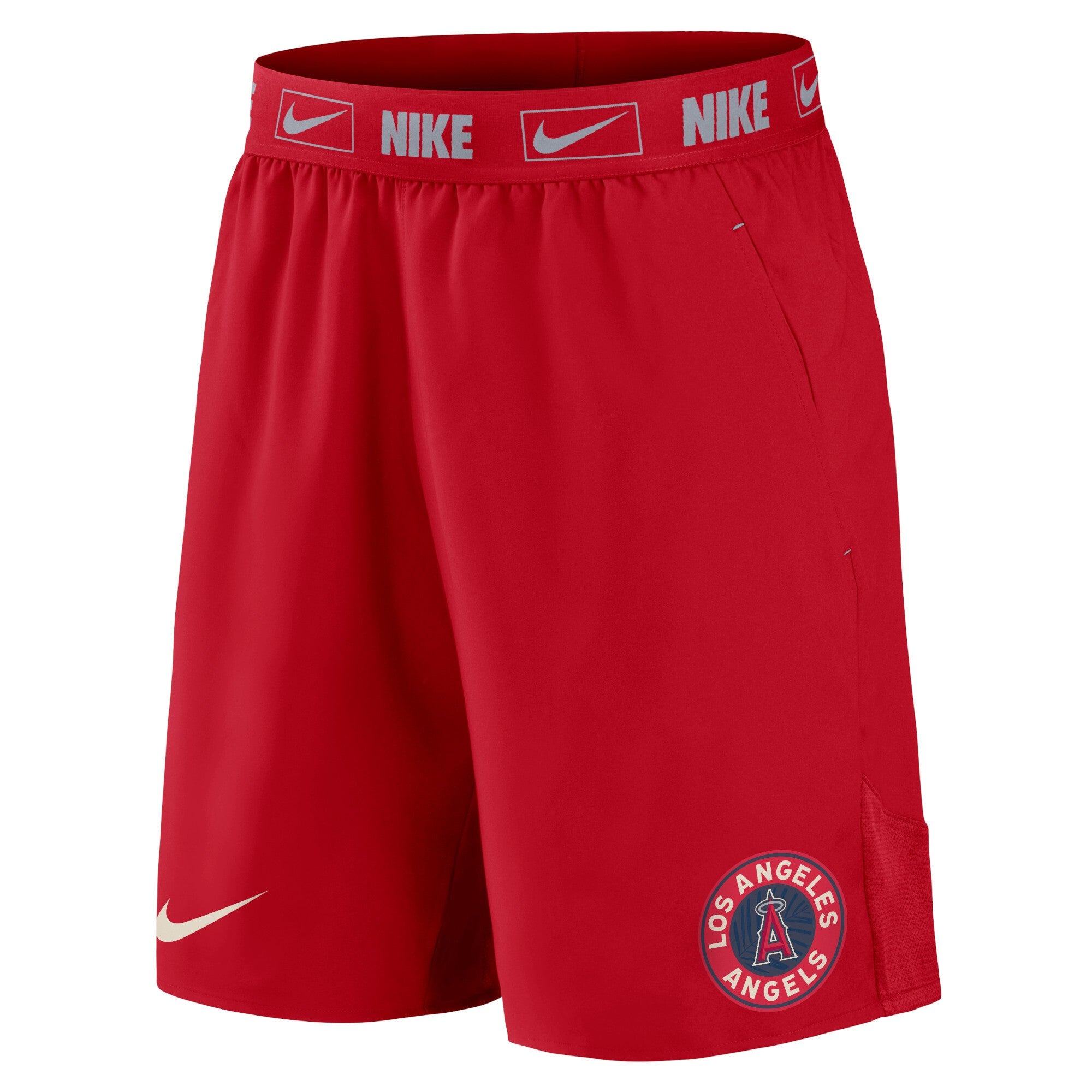 Philadelphia Phillies Authentic Nike Dri Fit Swoosh Shorts - Red