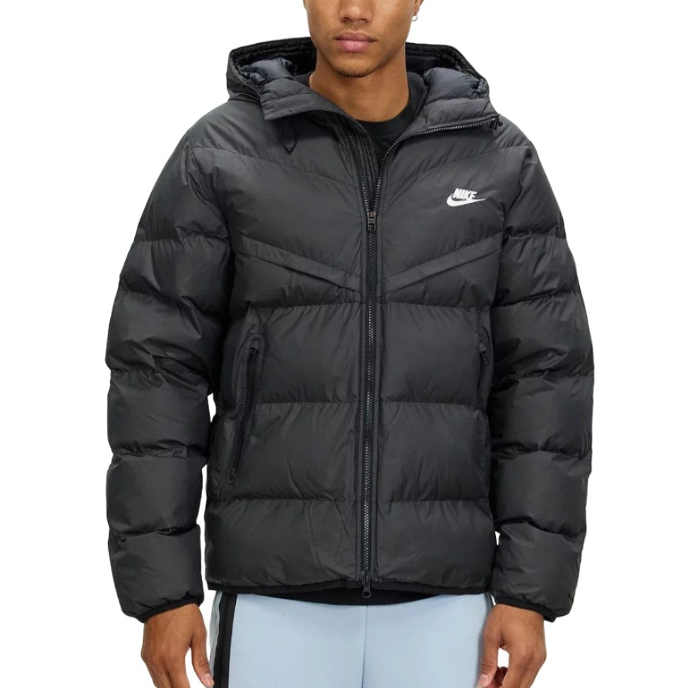 Nike Mens Windrunner PrimaLoft Storm-FIT Hooded Puffer Jacket - Black