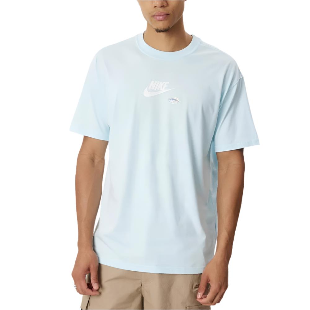 Nike Mens Sportswear Tee M90 OC Graphic PK4 Tees - Glacier Blue