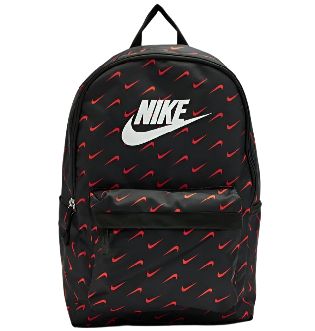 Nike Heritage Backpack - Black/ Team Orange/ Summit White