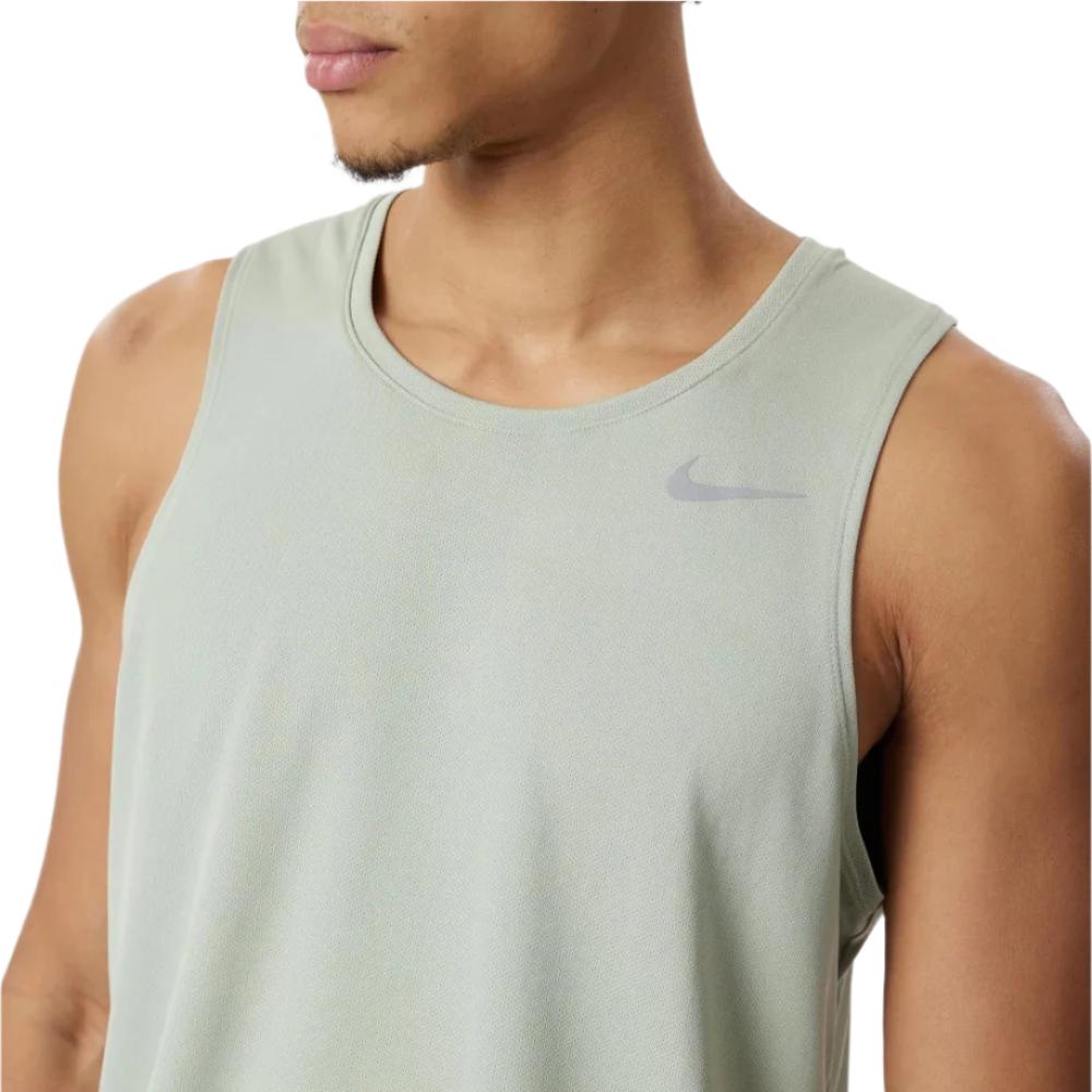 Nike Mens Dri-FIT Miler Tank Top - Jade Horizon/Reflective Silver