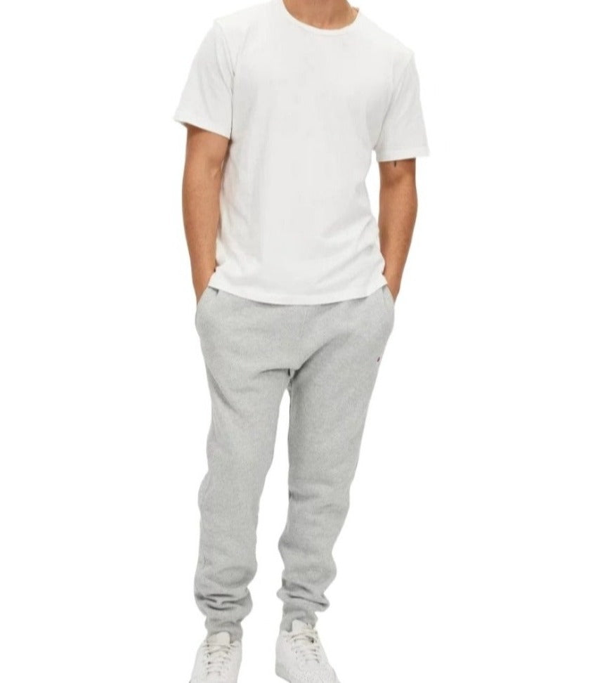 Champion Mens Reverse Weave C Logo Joggers - Oxford Heather