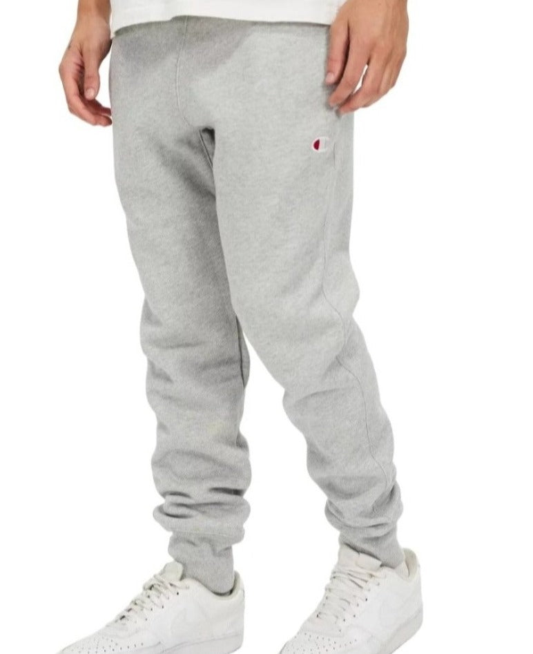 Champion Mens Reverse Weave C Logo Joggers - Oxford Heather