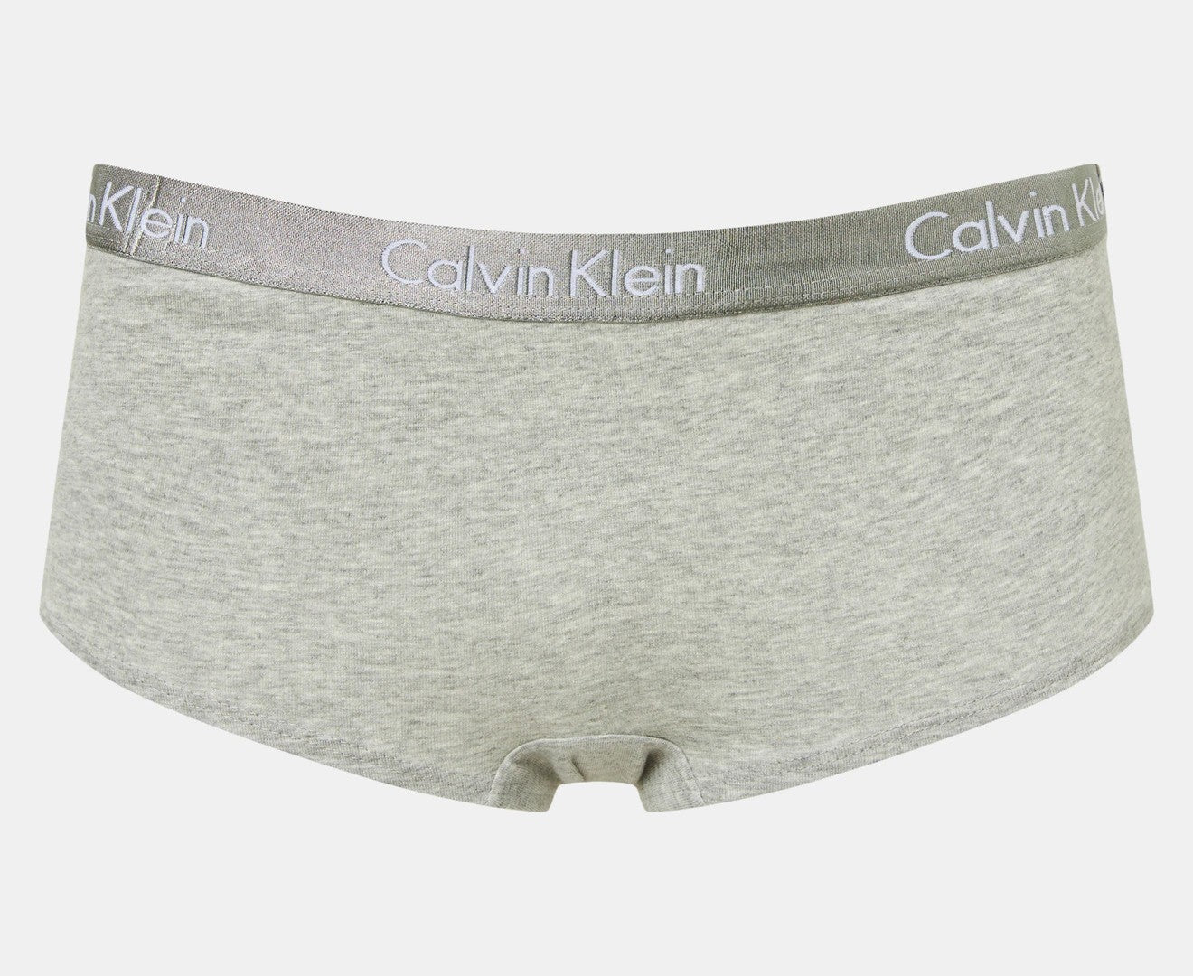 Calvin Klein Women's Motive Cotton Boyshorts 3-Pack - Black/Grey Heather/Nymph's Thigh